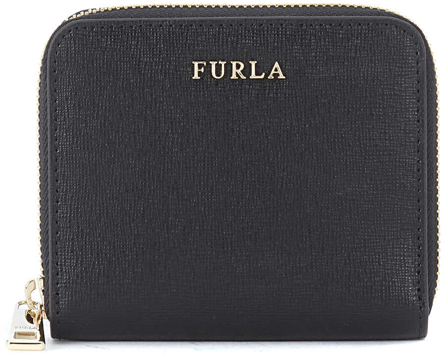 Portofel Furla Babylon Small Black Saffiano Leather Wallet Black
