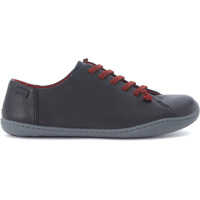 Pantofi Peu Black Leather Lace Up Shoes Barbati