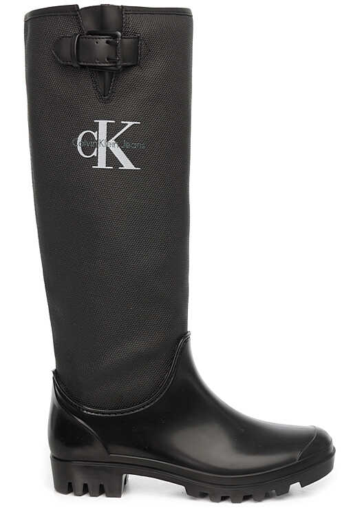 Gheata Calvin Klein Kalosze Damskie Portia* Czarny