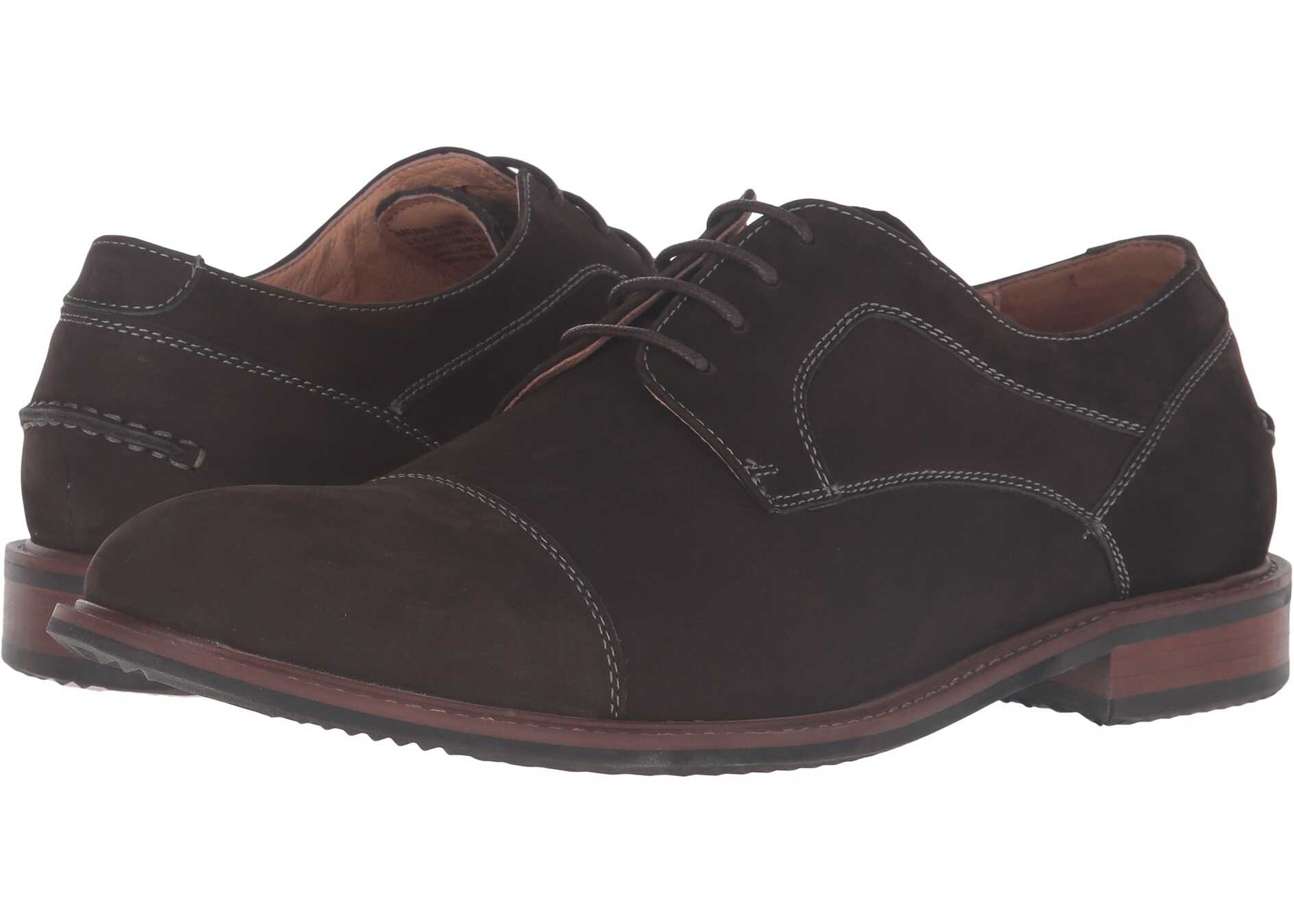 Pantof Florsheim Frisco Cap Toe Oxford Brown Nubuck