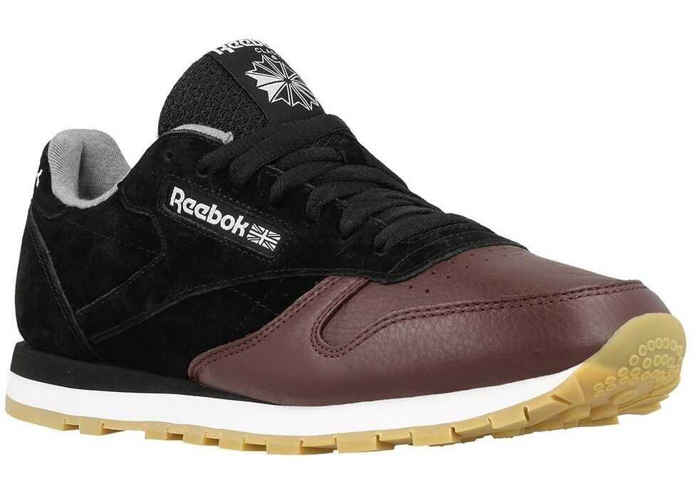 Tenis Reebok Classic Leather LS Black,Brown