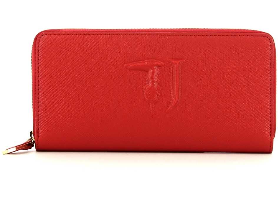 Portofel Trussardi CFACE4050C RED/CUOIO