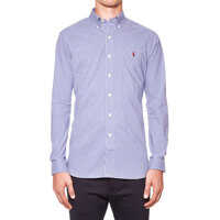 Camasi Vichy cotton poplin shirt Barbati