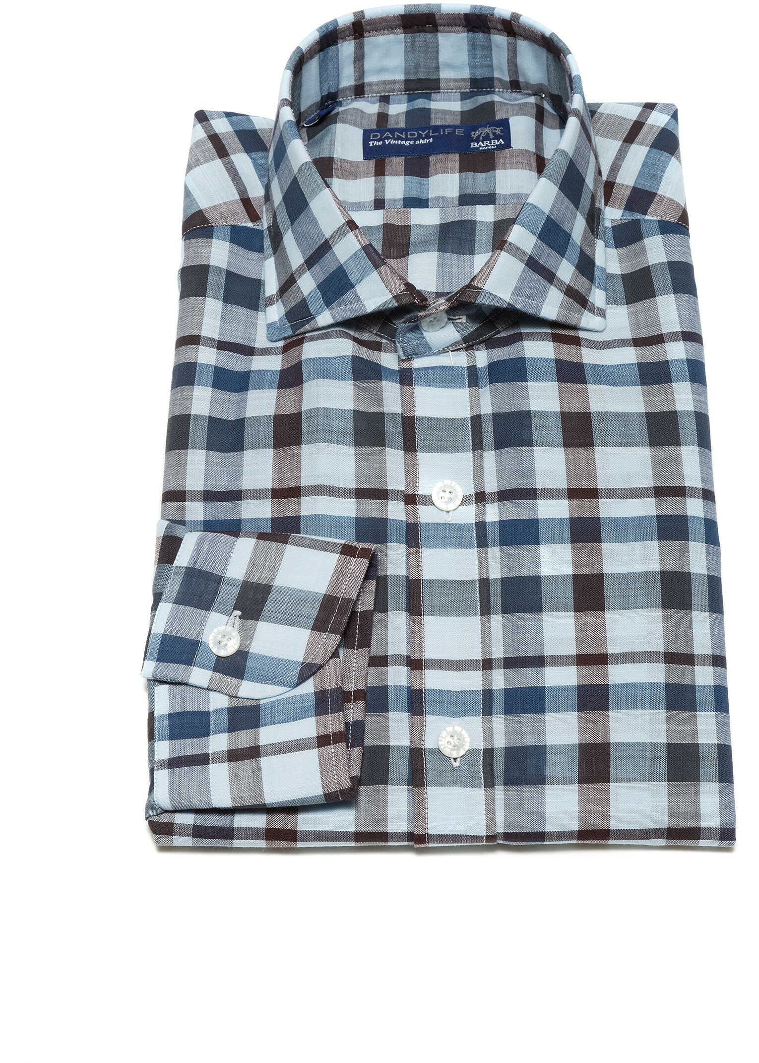 Camasa Barba Napoli Dandy Life Shirt* QUADRI