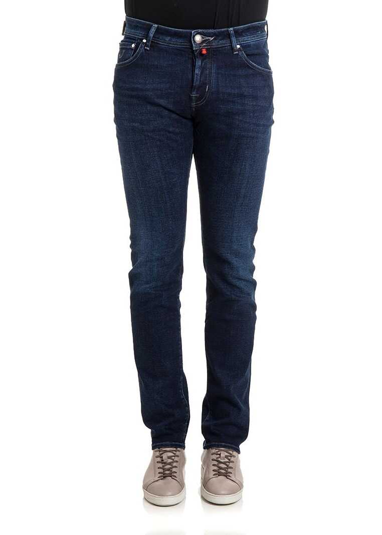 Blug Jacob Cohen 5 Pockets Jeans Blue