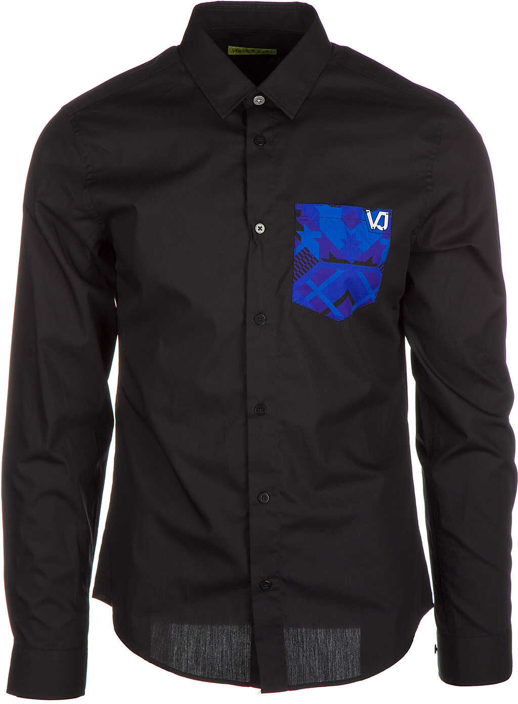 Camasa Versace Jeans Dress Shirt Black