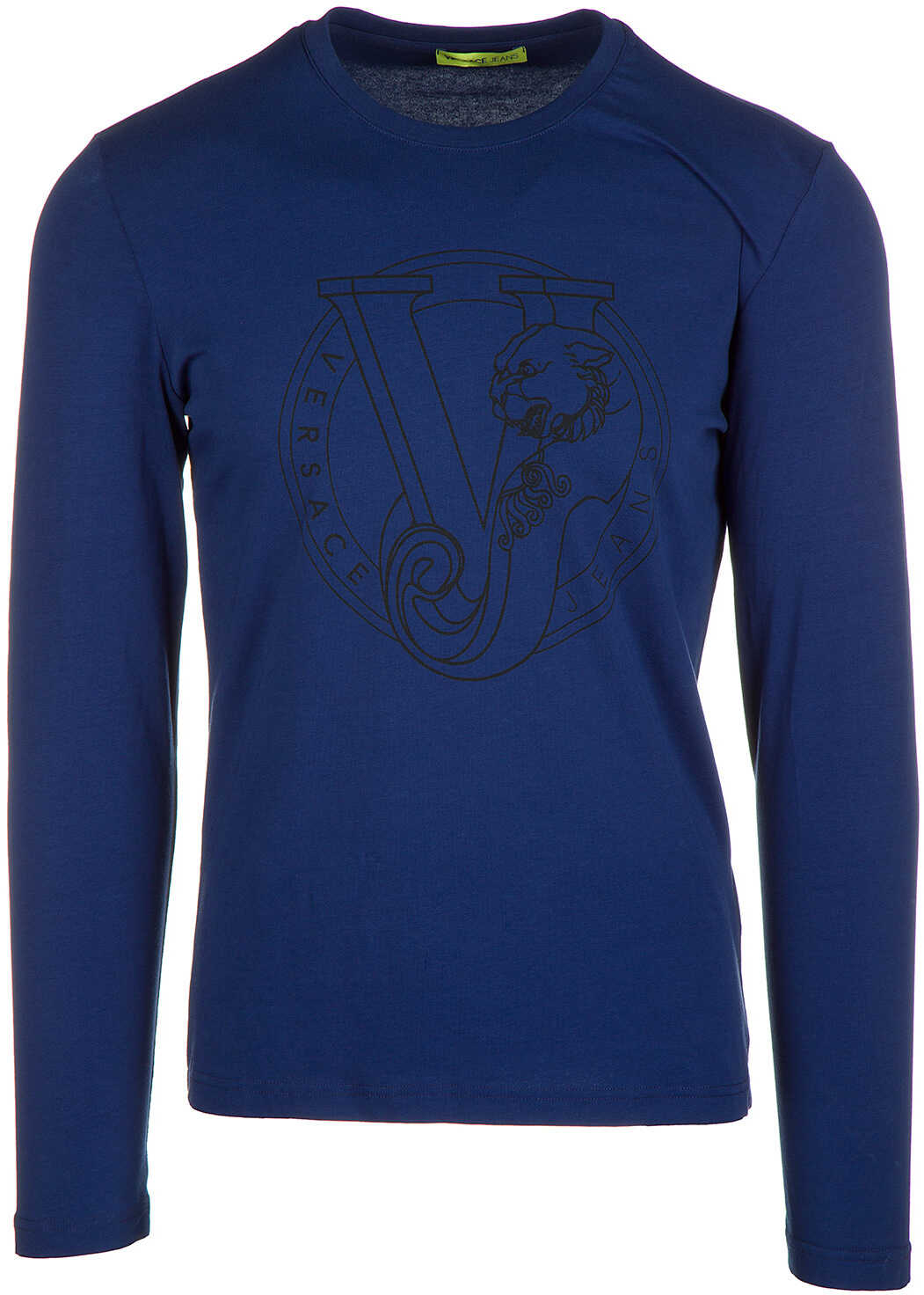 Tricou Versace Jeans Crew Neckline Blue