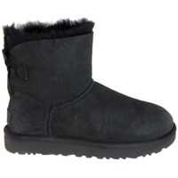 Ghete & Cizme Black "mini Bailey Bow Ii" Ankle Boots Femei