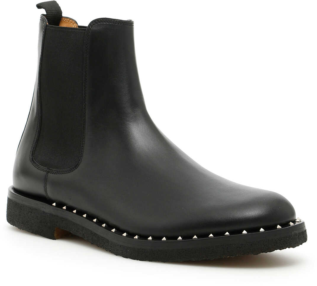 Gheata Valentino Garavani Beatle Boots NERO