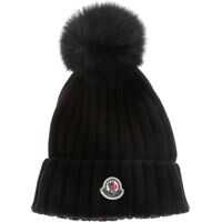 Sepci Wool Beanie With Pom Pom And Logo Femei