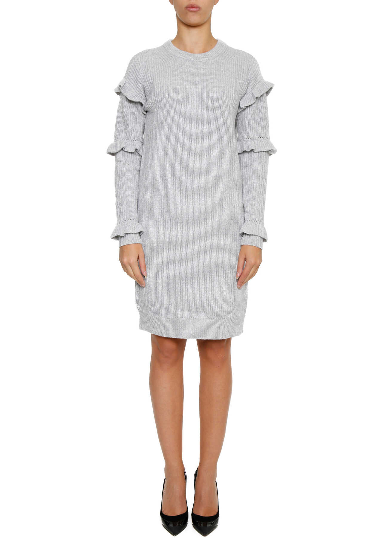 Rochie Michael Kors Ruffle Dress PEARL