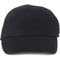 Caciuli & Palarii Knit Black Cap With Knitted Peak Barbati