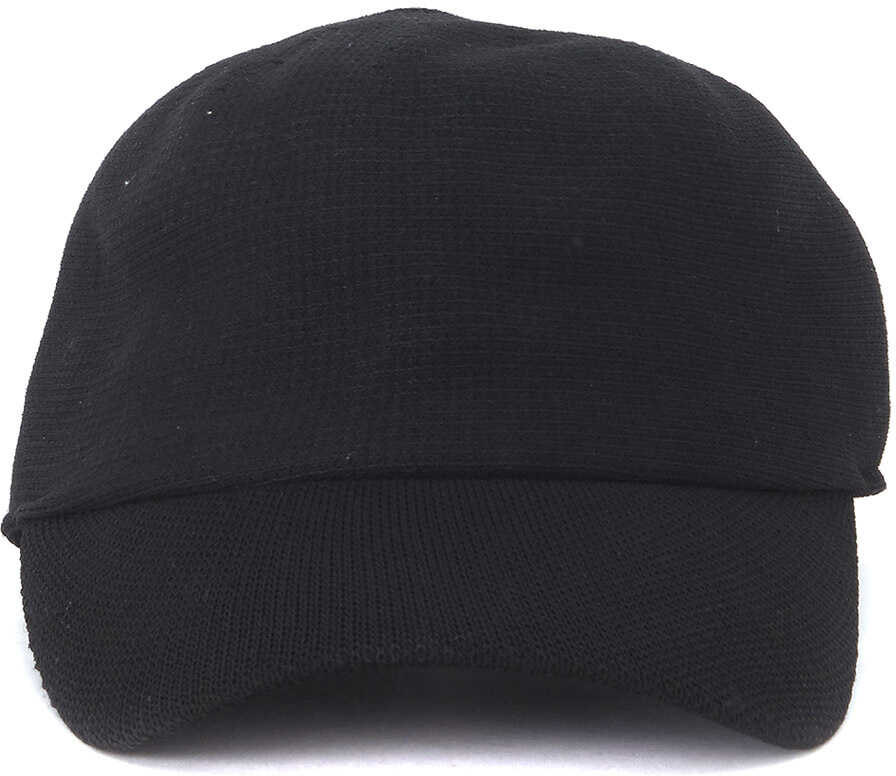 Caciula Y-3 Knit Black Cap With Knitted Peak Black