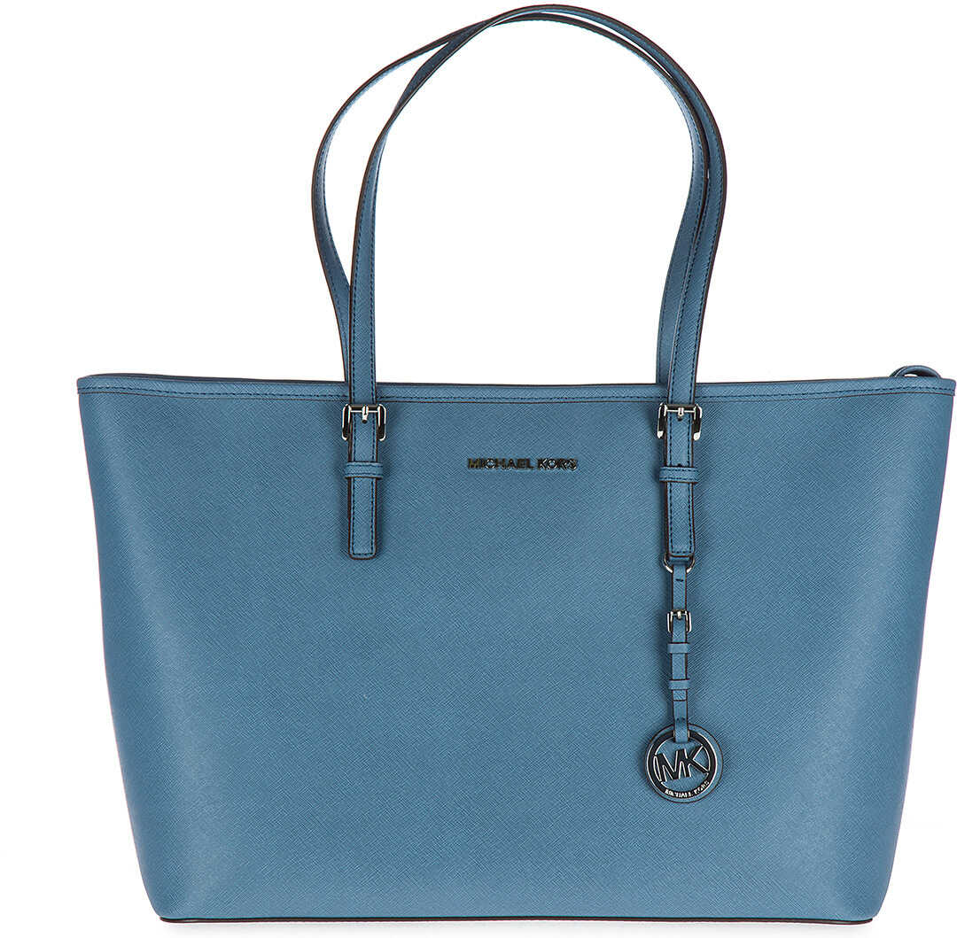 Geanta femei Michael Kors Funt Tote Blue