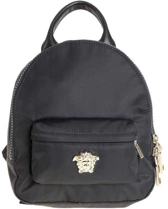 Geanta femei Versace Fabric Backpack Black