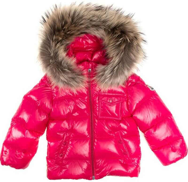 Geaca Moncler Kids K2 Down Jacket Fuchsia