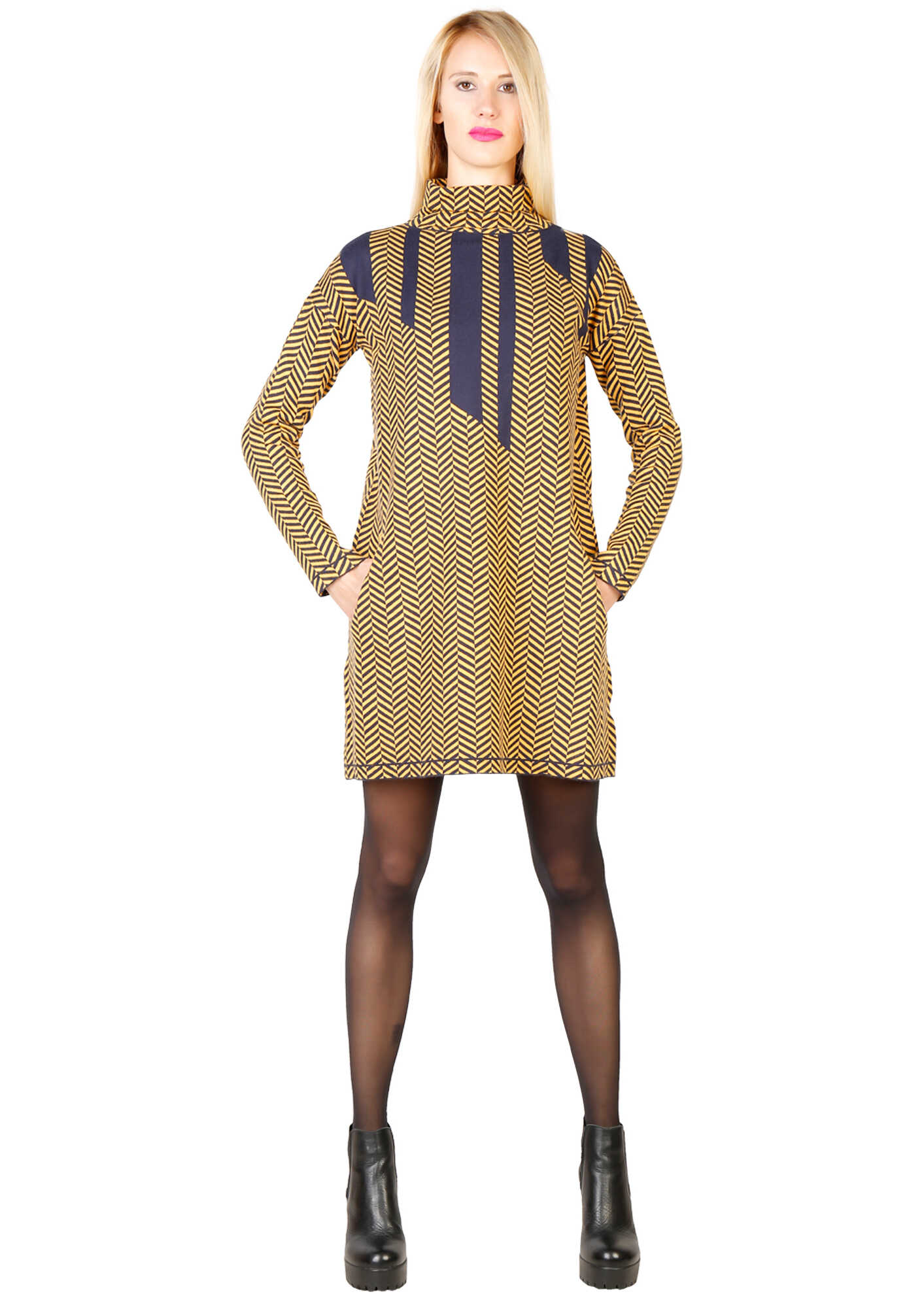 Rochie Silvian Heach Pga16397Ve* Yellow