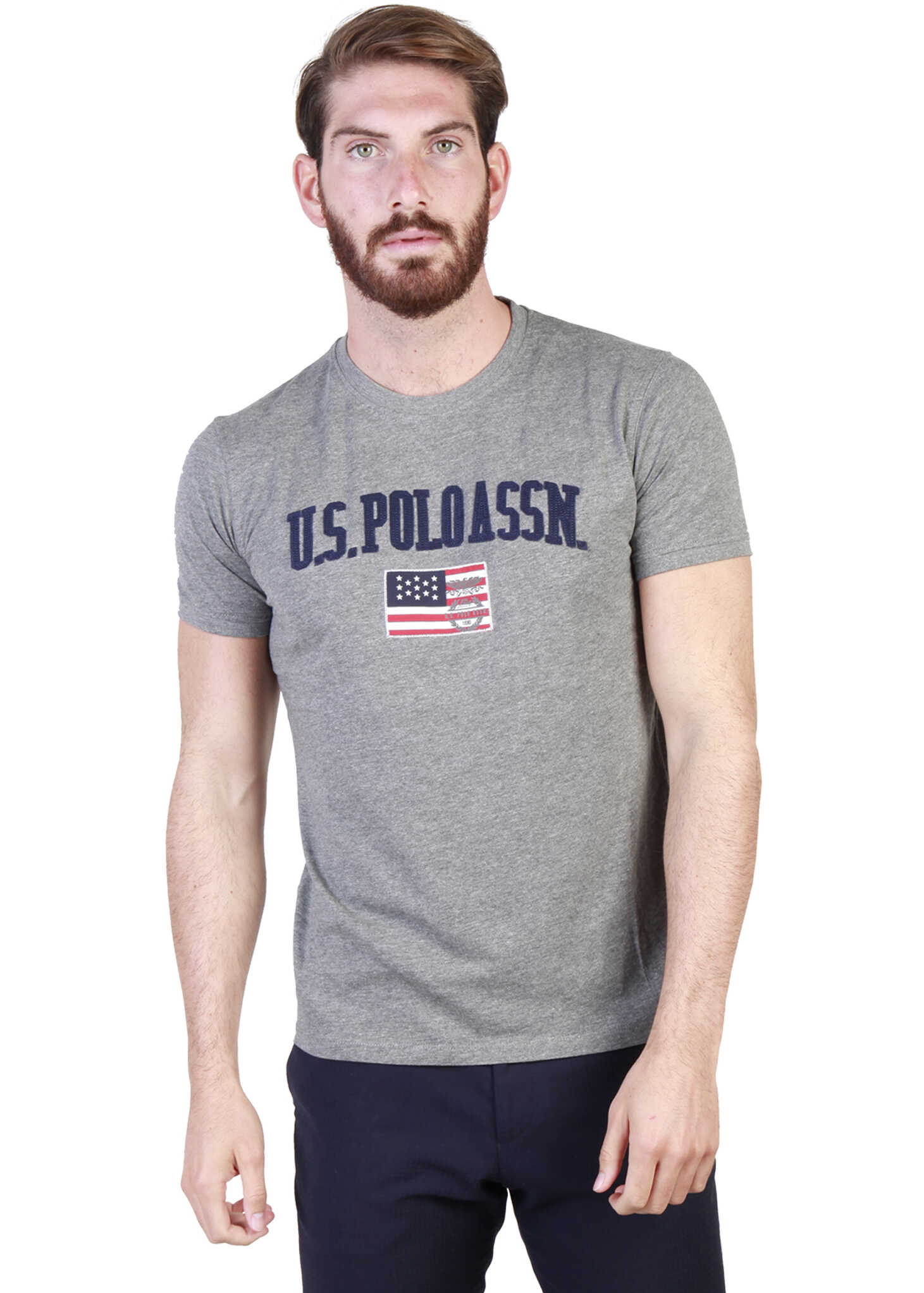 Tricou U.S. POLO ASSN. 43460_49351 Grey