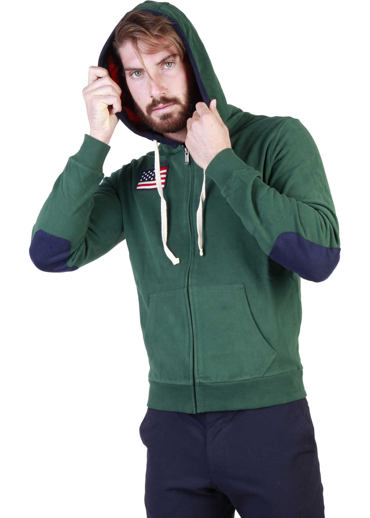 Bluza U.S. POLO ASSN. 43482_47130 Green