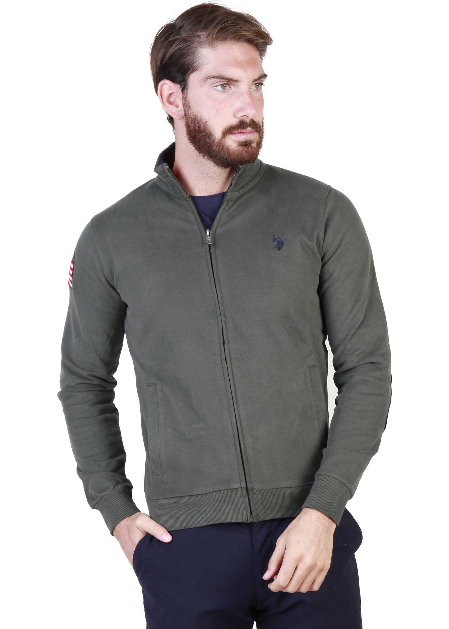 Bluza U.S. POLO ASSN. 43485_47130 Green