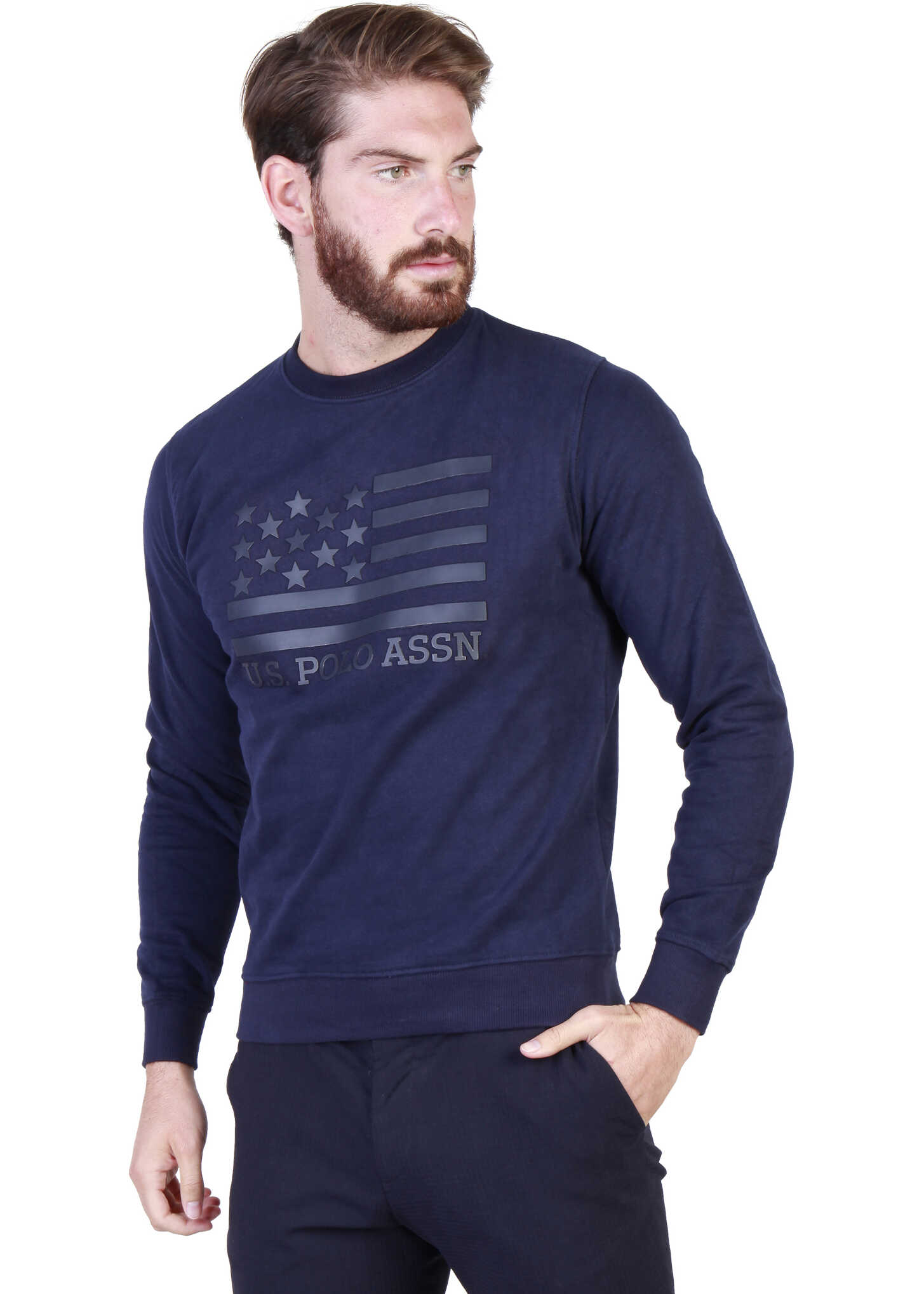 Bluza U.S. POLO ASSN. 43486_47130 Blue