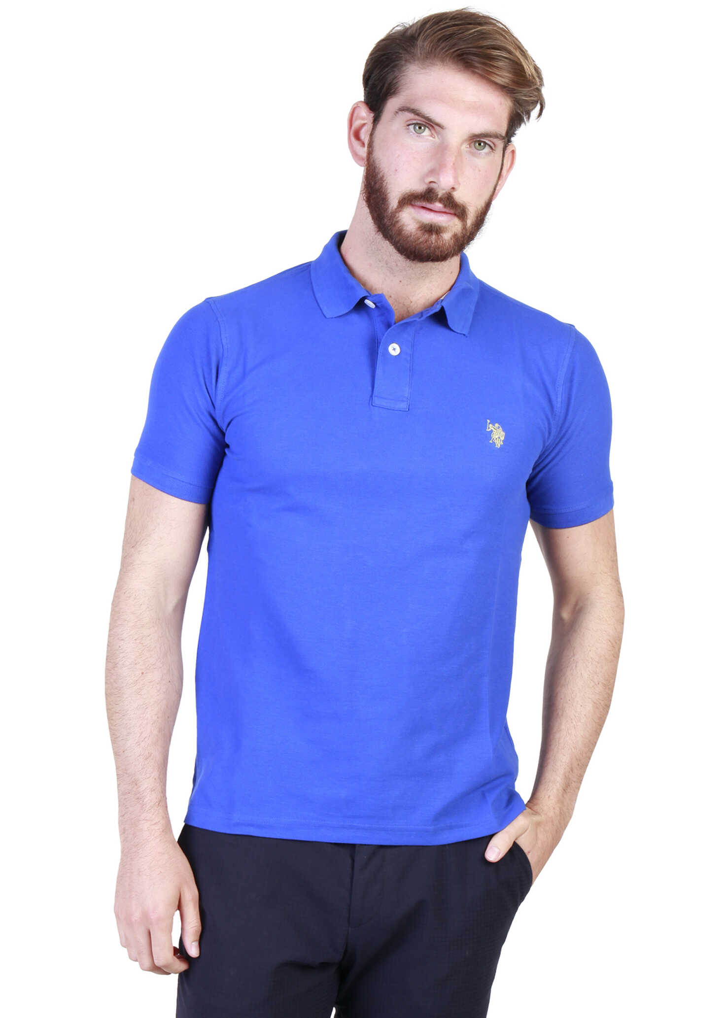 Tricou U.S. POLO ASSN. 43652_49785 Blue