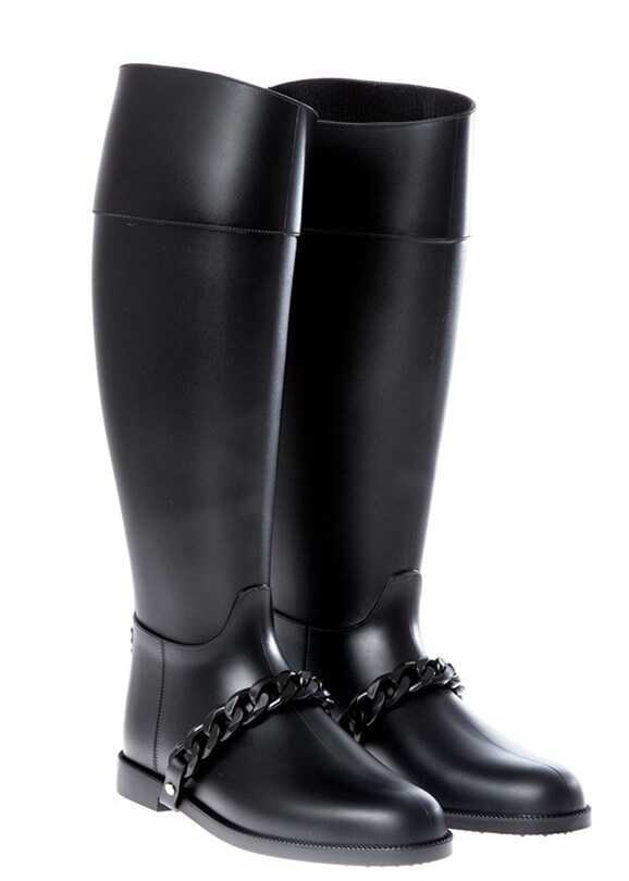 Gheata Givenchy Caoutchouc Boots Black