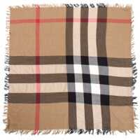 Esarfe Check Wool Scarf Femei