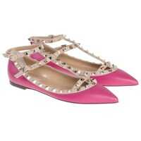 Balerini casual Ankle Strap Flats Femei