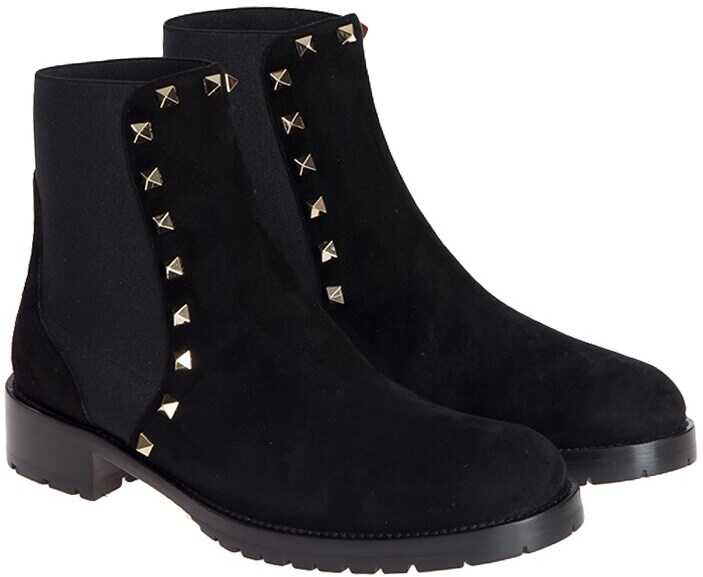 Valentino Garavani Chelsea Boots Black