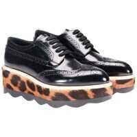 Pantofi fara toc Leather Shoes Femei