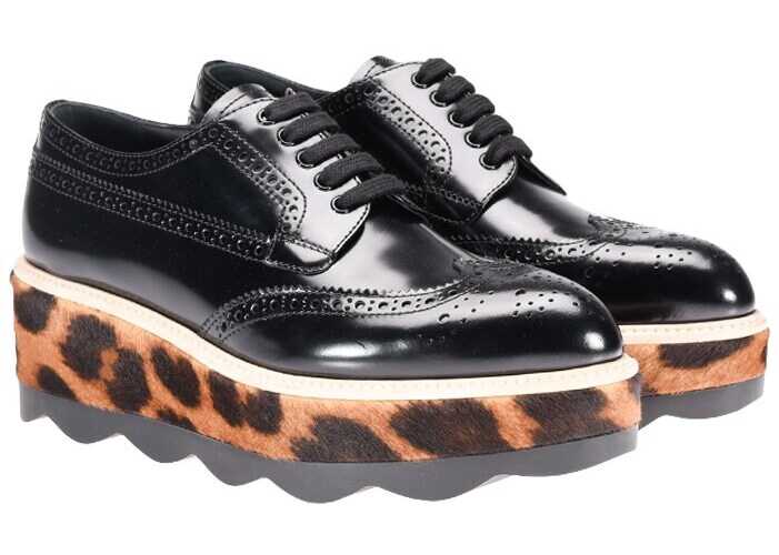 Pantof Prada Leather Shoes Black