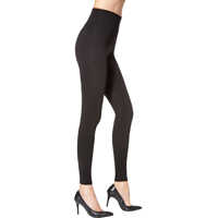 Colanti Livia Woman's Push Up Leggings In Black Color Femei