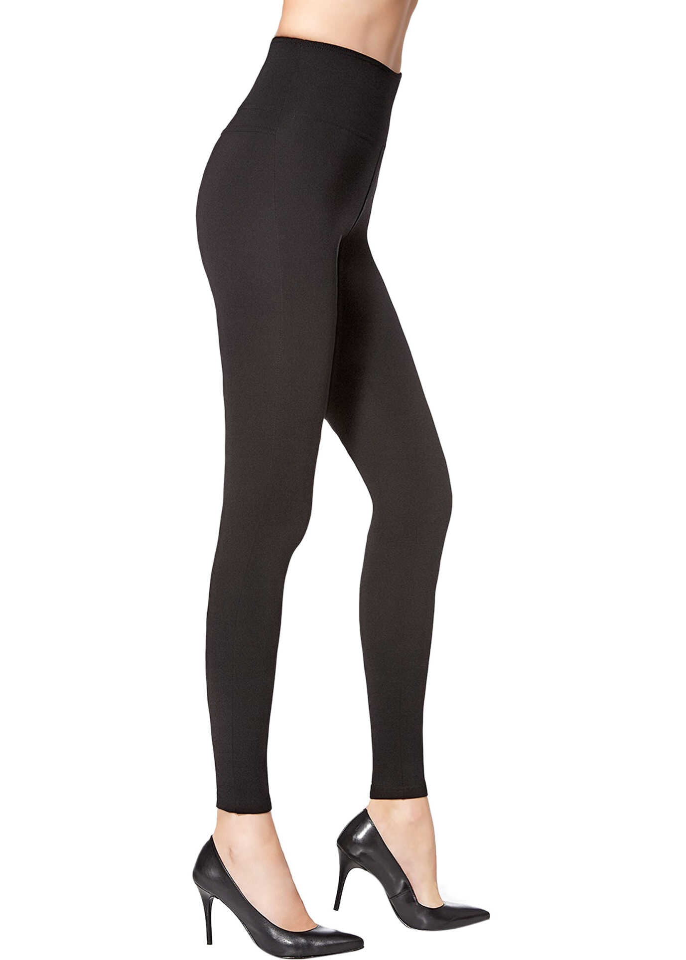 Colant Bas Bleu Livia Woman's Push Up Leggings In Black Color Black