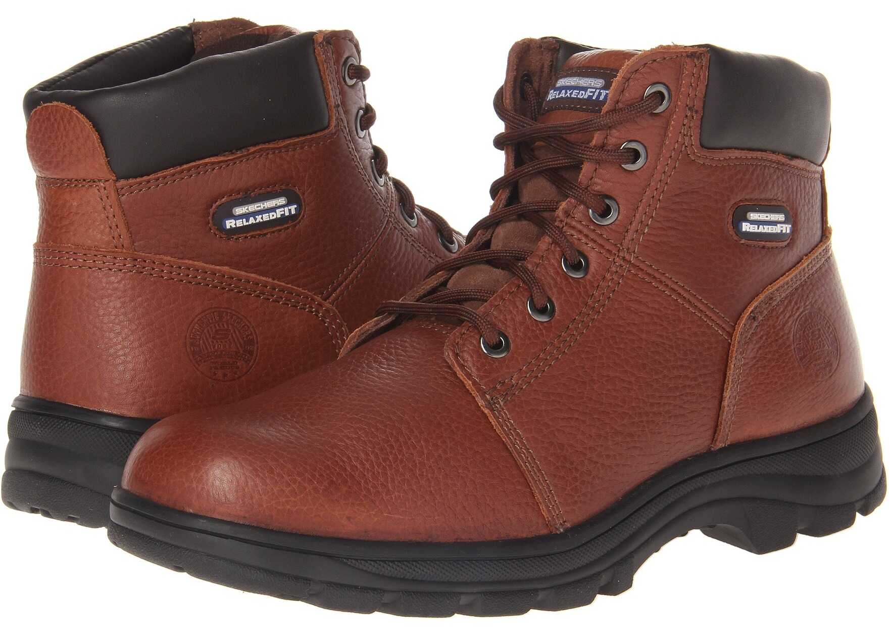 Gheata SKECHERS Work Workshire - Condor Brown