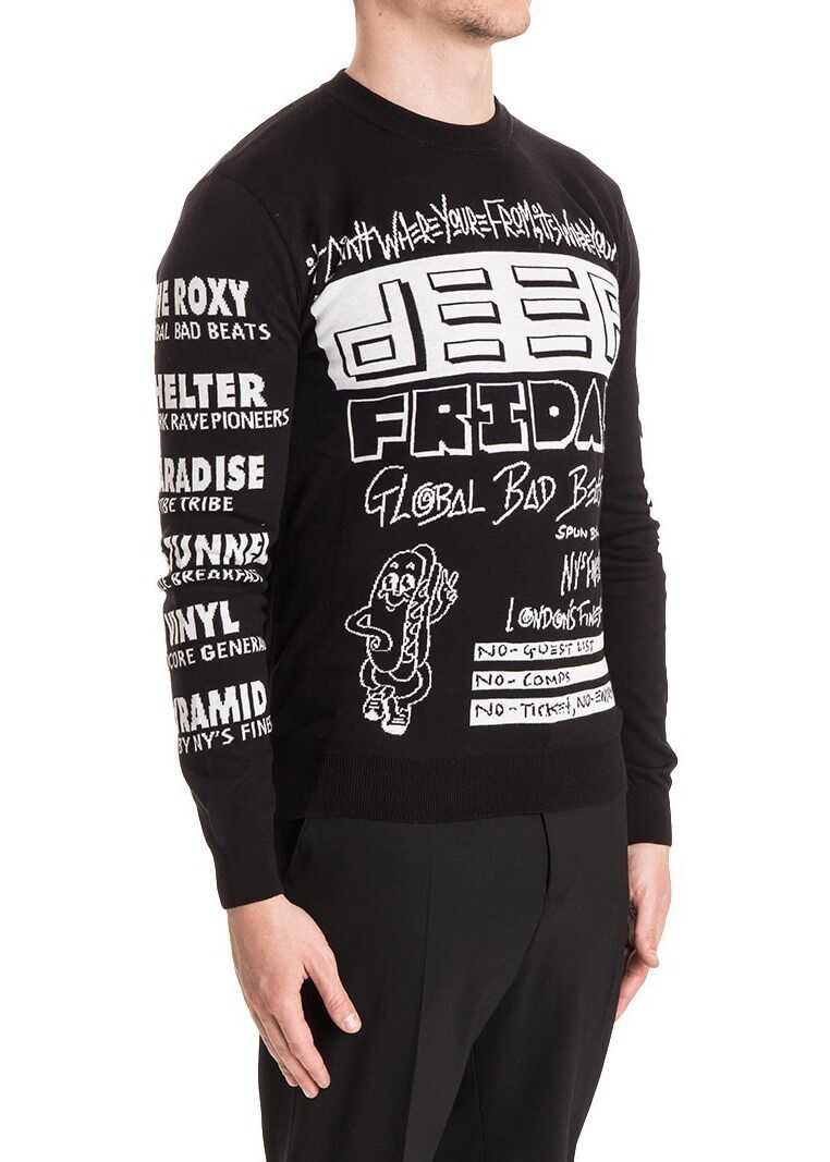 Pulovere Kenzo Crew Neck Sweater Black Barbati (BM 5352868) 2