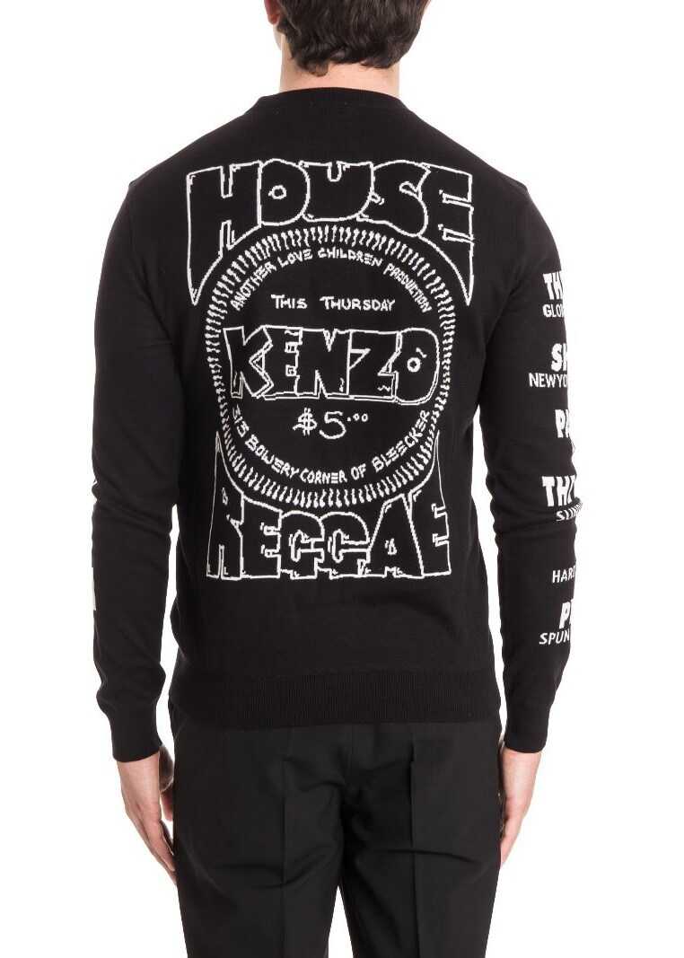 Pulovere Kenzo Crew Neck Sweater Black Barbati (BM 5352868) 3