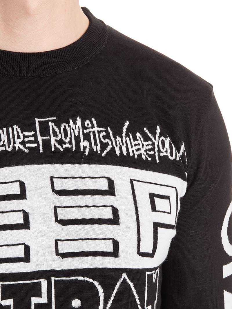 Pulovere Kenzo Crew Neck Sweater Black Barbati (BM 5352868) 4