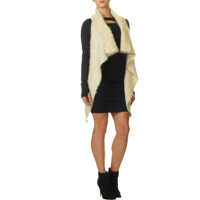 Cardigane Polaris Women's Knit Fluffy Cardigan In Ivory* Femei