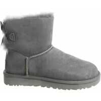 Ghete & Cizme UGG Grey "mini Bailey Bow Ii" Ankle Boots