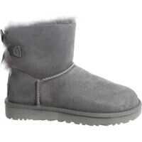 Incaltaminte UGG Grey Mini Bailey Bow Ii Ankle Boots