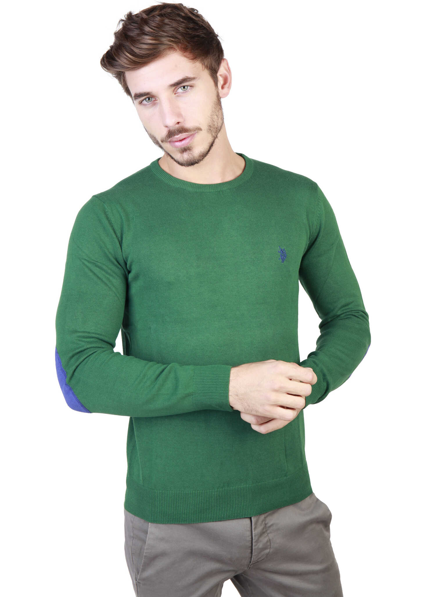Pulover U.S. POLO ASSN. 49808_50357 Green