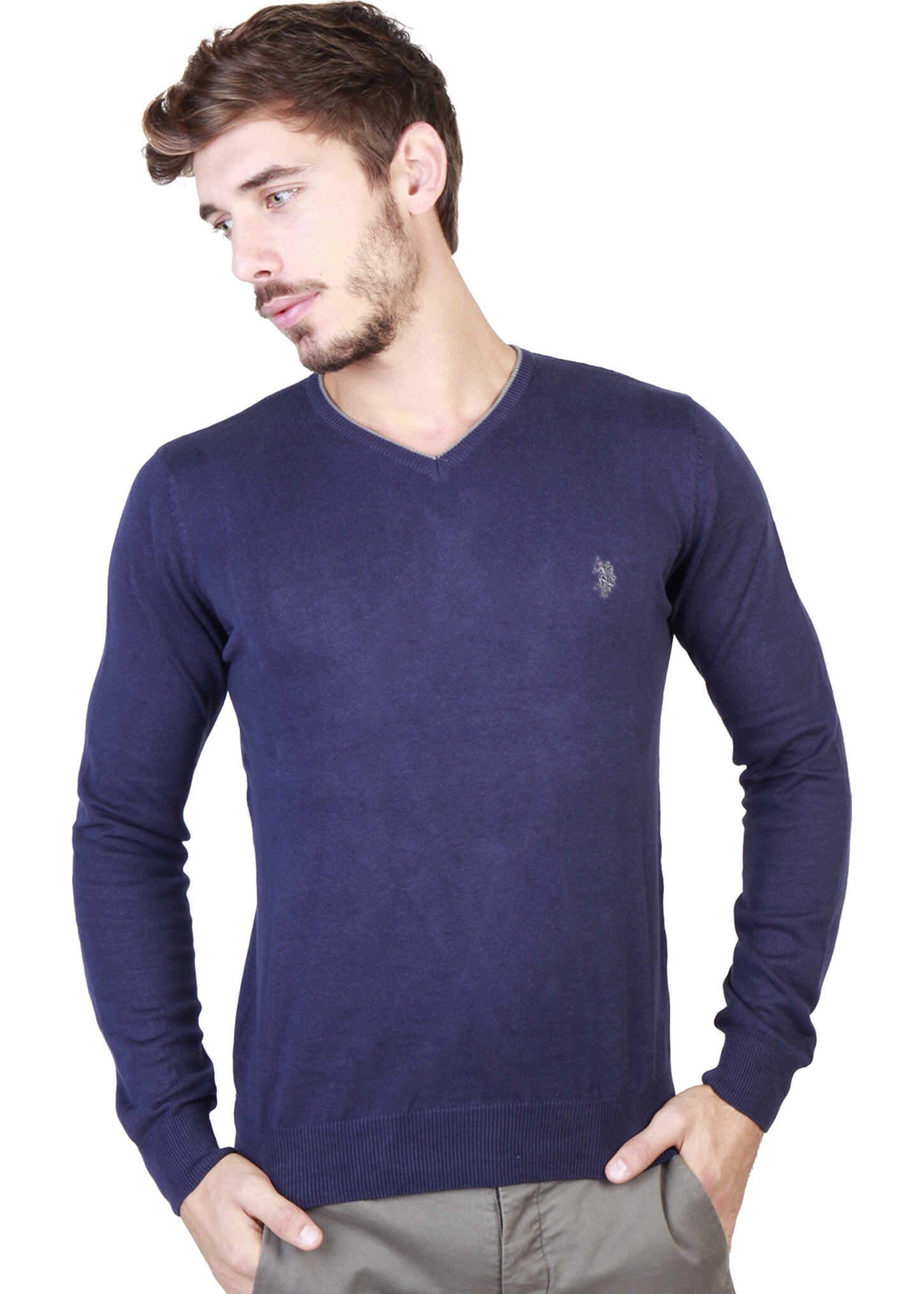 Pulover U.S. POLO ASSN. 49811_50357 Blue