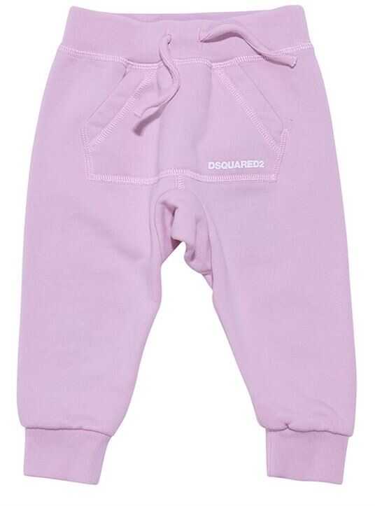Pantalon DSQUARED2 Cotton Trousers Pink