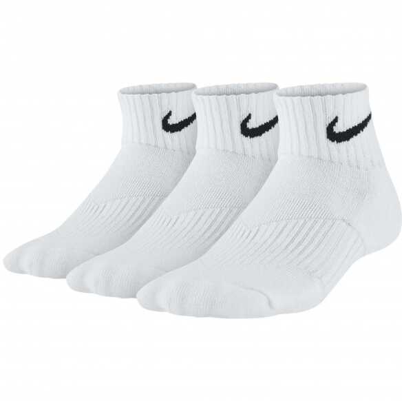 Soseta Nike 3PPK Yth Ctn Socks White