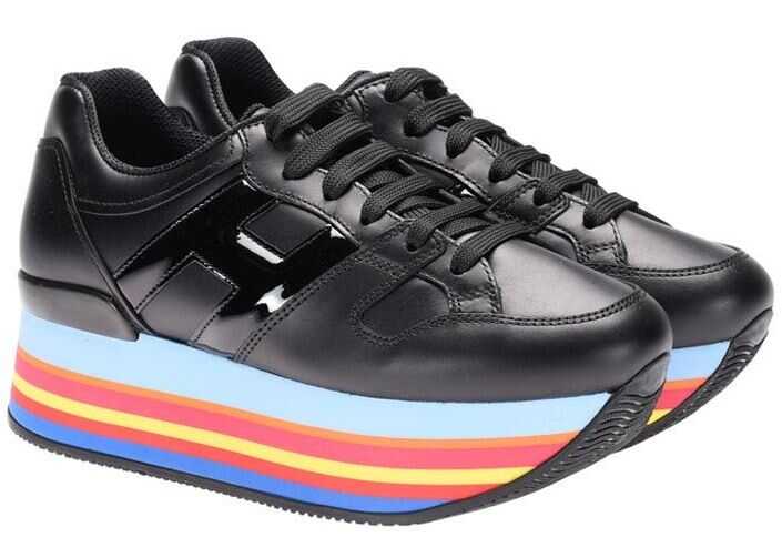 Tenis Hogan Maxi H222 Sneakers Black