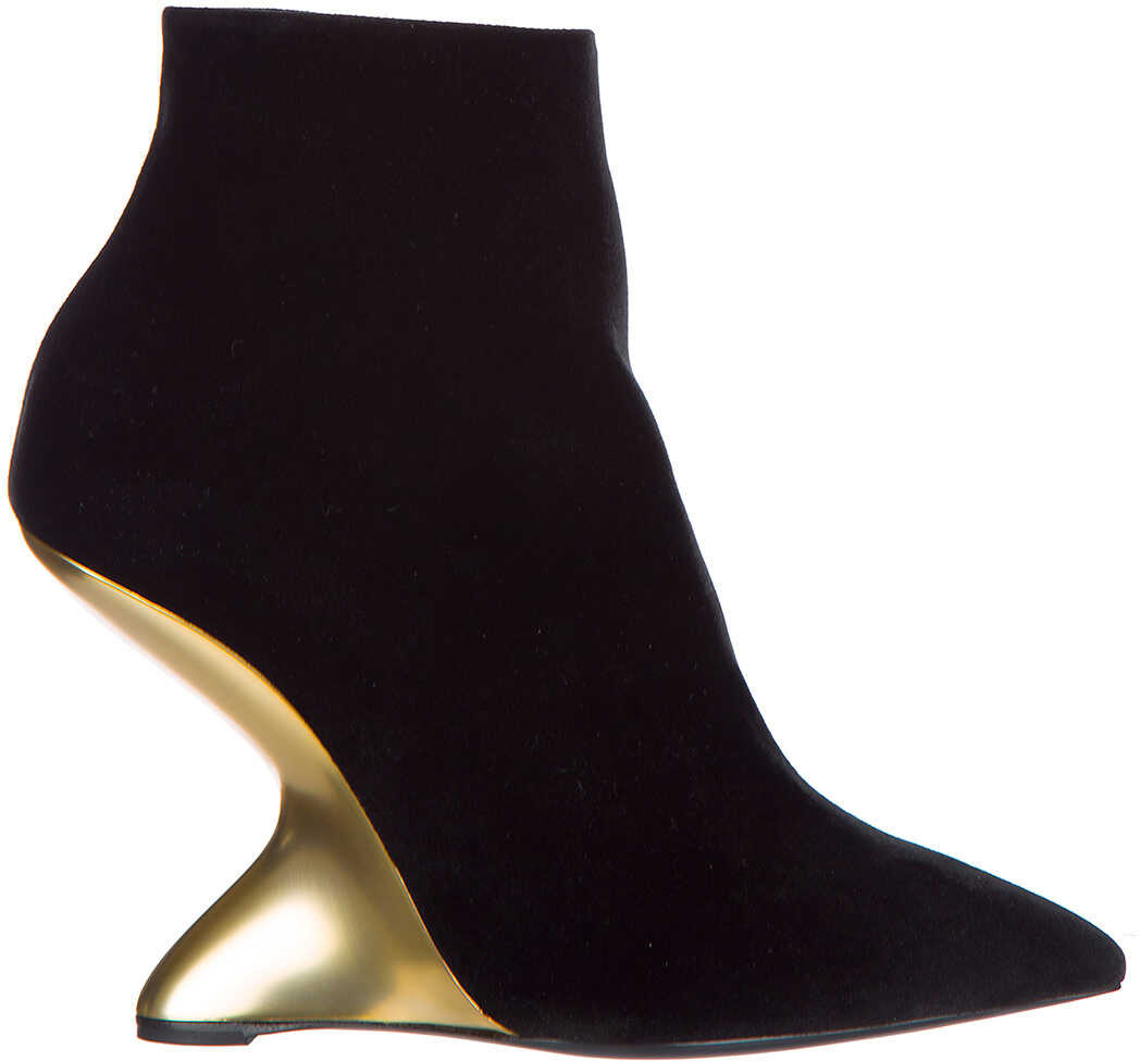 Gheata Salvatore Ferragamo Booties Bolgheriv Black