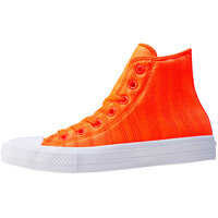 Tenisi & Adidasi Converse Chuck Taylor All Star Ii Zebra Knit Hi Unisex Trainers In Orange