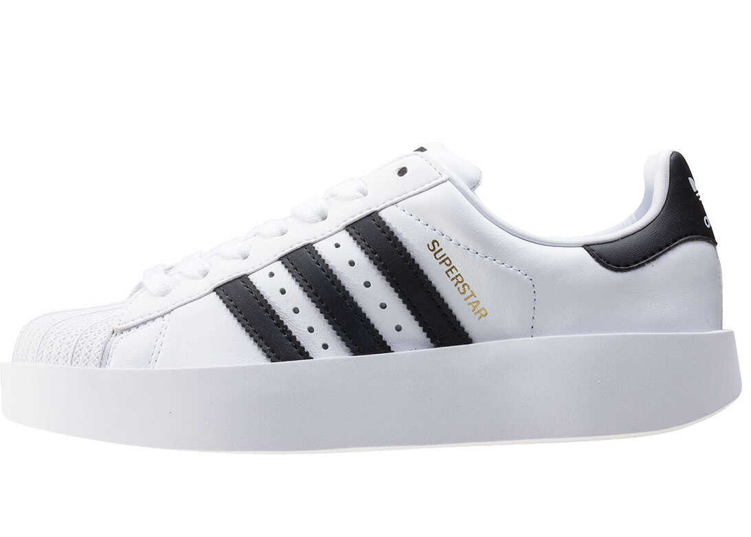 Tenis adidas Superstar Bold W Trainers In White Black White