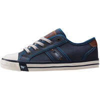 Tenisi & Adidasi Rubber Toe Cap Casual Low Trainers In Dark Blue Femei